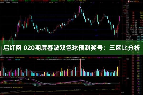 启灯网 020期廉春波双色球预测奖号：三区比分析
